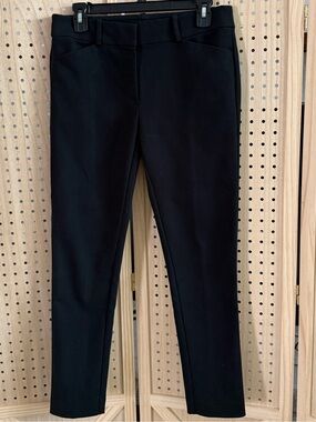 Classic Black Slim Dress Pants